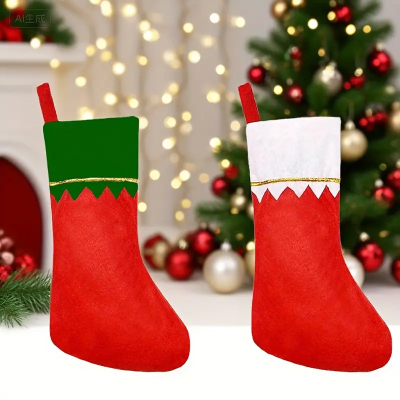 Christmas Stocking Fireplace H - Christmas Stocking Hanging recension och pris