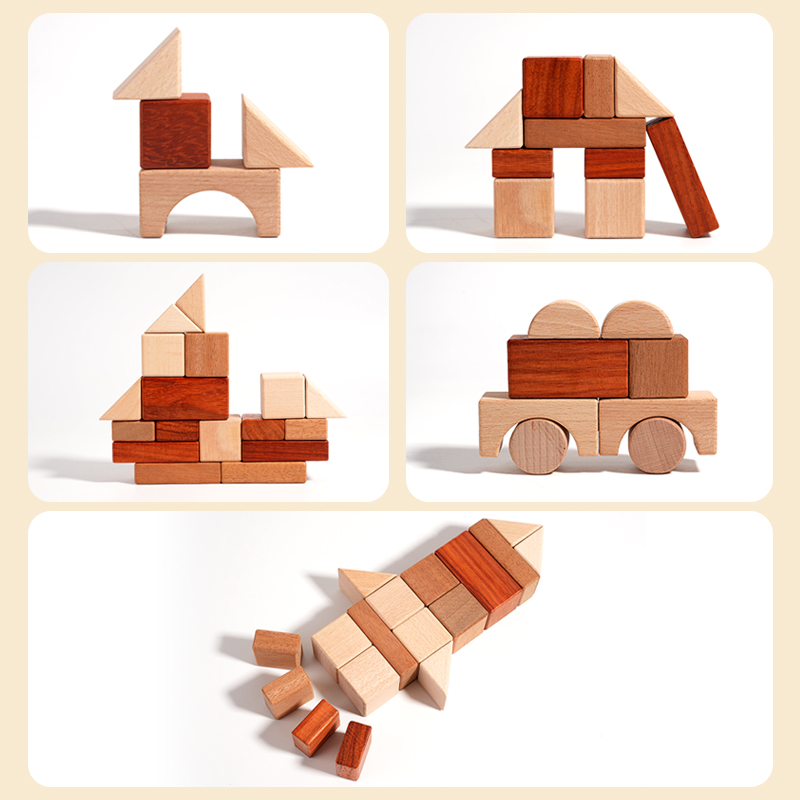 29-Piece Wood DIY Building Blo - Lego Set Technic recension och pris
