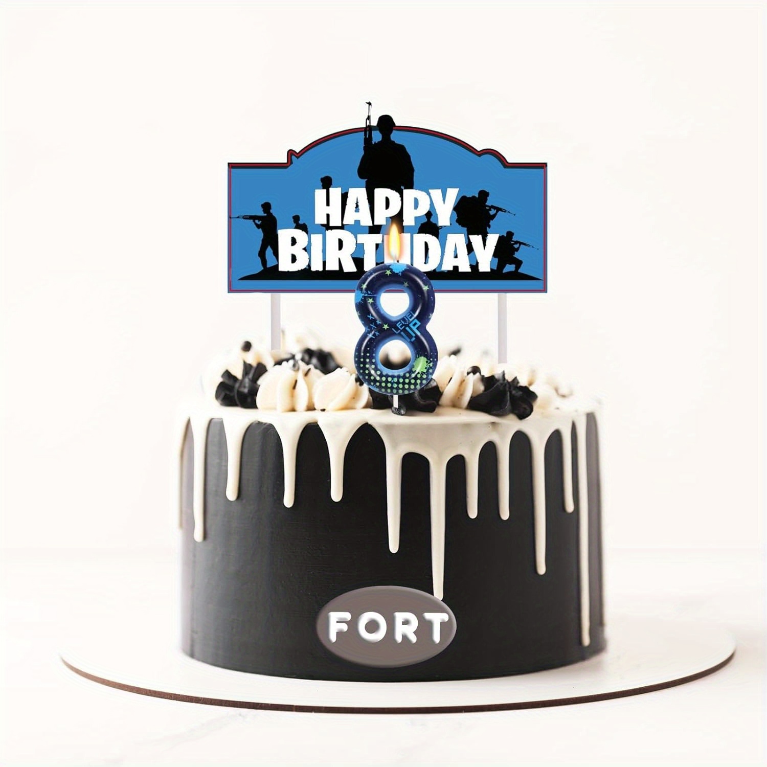 Blue Game Boy 0-9 Birthday Can - Holiday Candle Set recension och pris