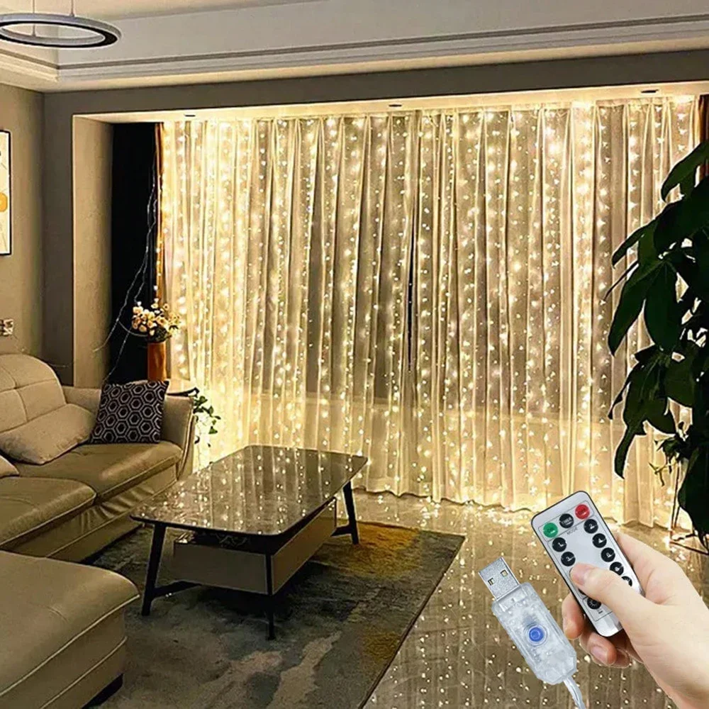 LED Fairy String Curtain Light - Led Fairy String Lights recension och pris