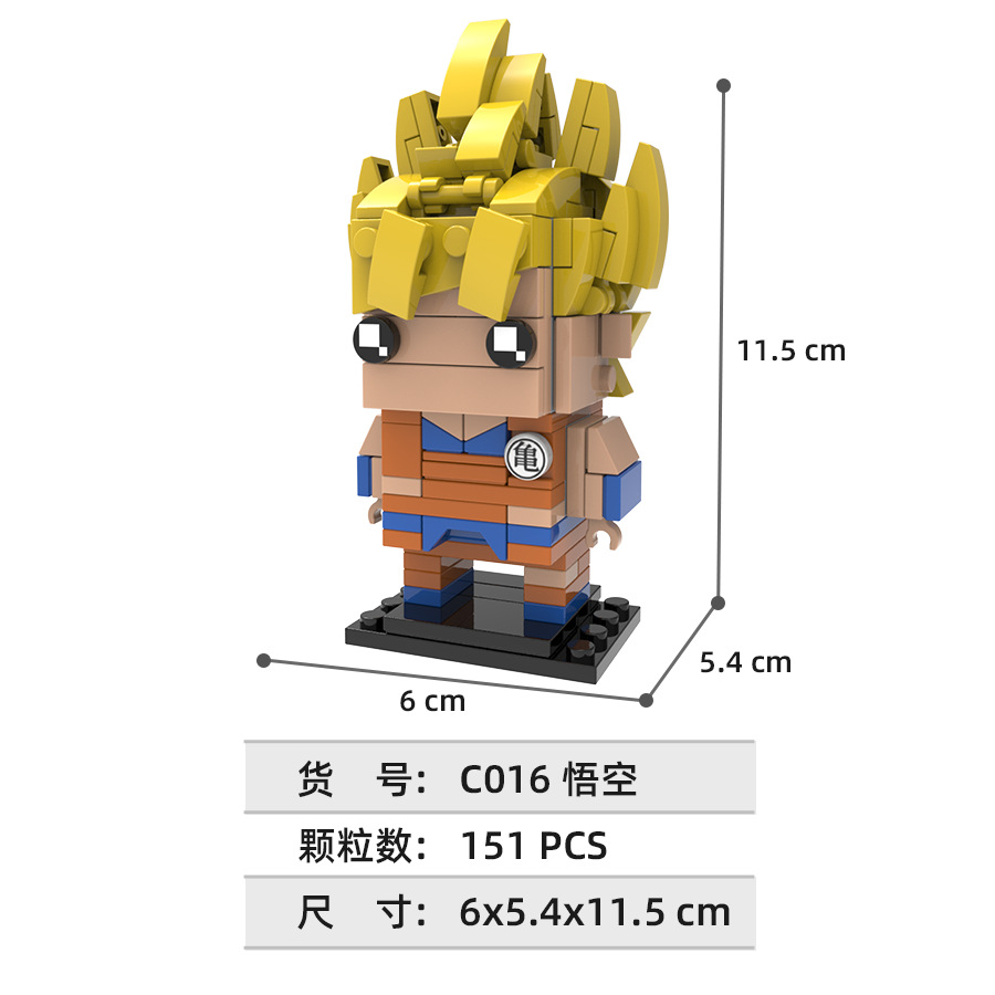 Dragon Ball square building bl - Lego Set Technic recension och pris