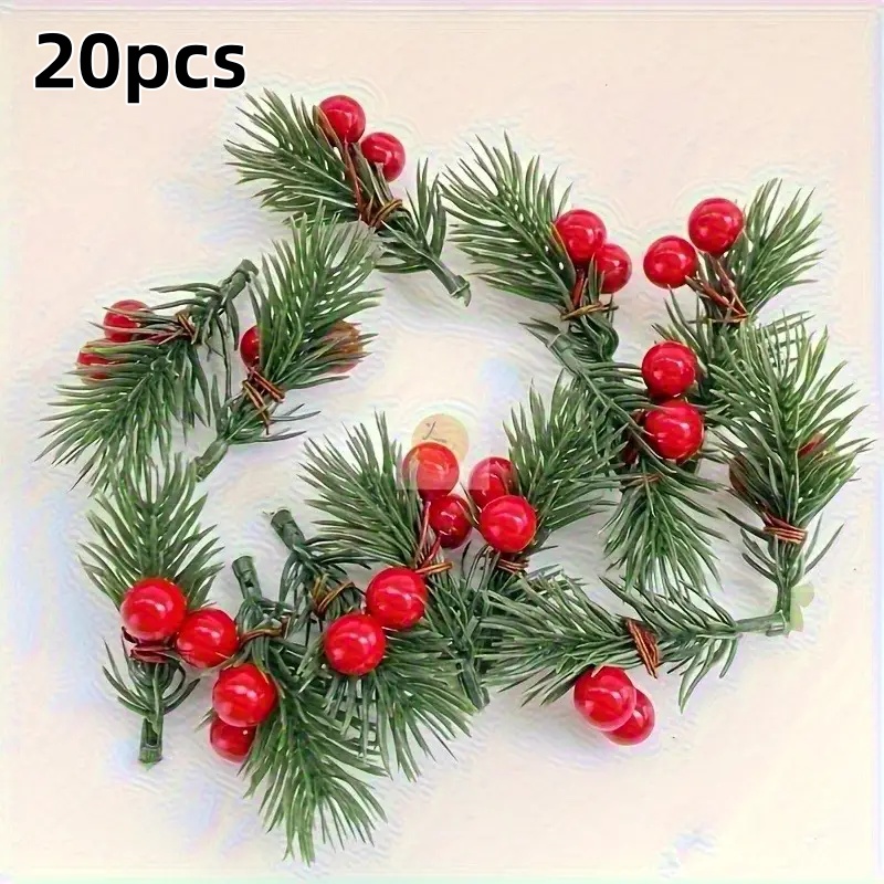 20 pieces of artificial Christ - Christmas Tree Artificial recension och pris