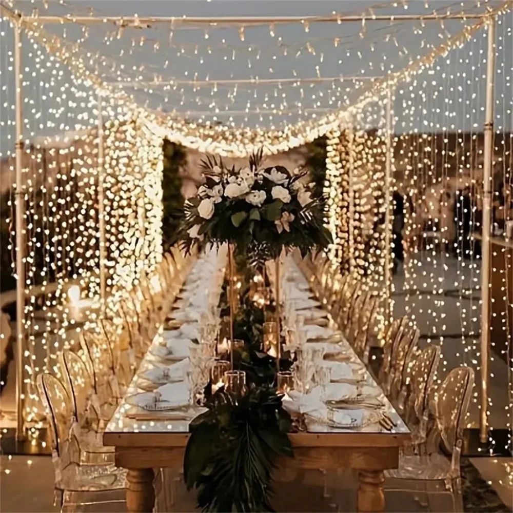 Battery Power 3/6m Curtain LED - Led Fairy String Lights recension och pris