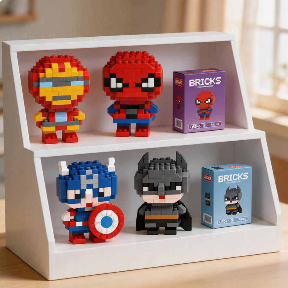 Spider-Man, Iron Man, Captain  - Lego Set Technic recension och pris