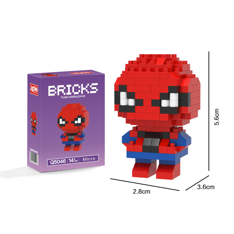 Spider-Man, Iron Man, Captain  - Lego Set Technic recension och pris