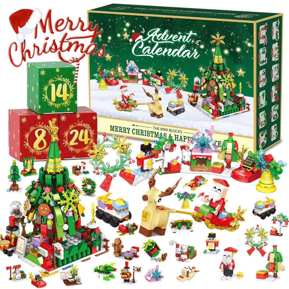 New 24Years Christmas building - Lego Set Technic recension och pris